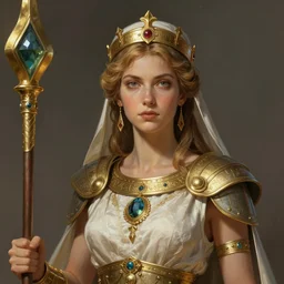carthaginian empress, art by chengwei pan, d & d, fantasy, highly detailed, portrait, digital painting, trending on artstation, concept art, sharp focus, illustration