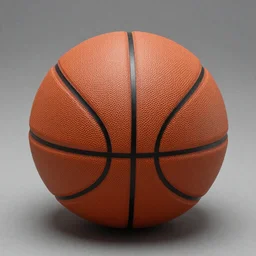 a cube that looks like a basketball