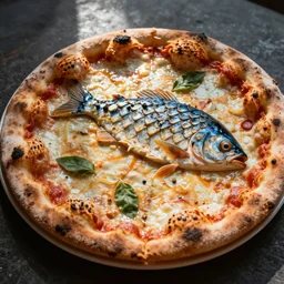 fish scale pizza
