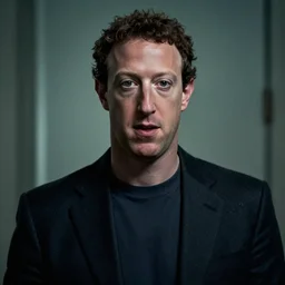 Scary Mark Zuckerberg villain