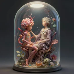 a perfect living organism inside a stasis pod, realistic, greg rutkowski, caspar david friedrich, smooth, illustration, elegant, artstation, digital painting