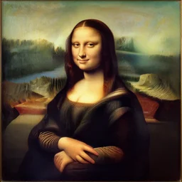 painting of davinci mona lisa by salvador dali and simon stalenhag