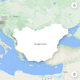 google maps map of greater hungary in 1 9 2 0