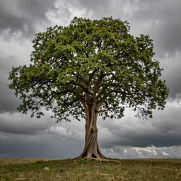 tree of life dramatic clouds