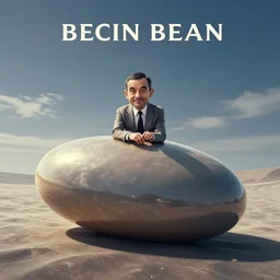 mr bean on a bean