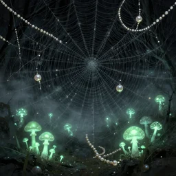 but what is forgotten all this is the pearls, those luminous things, glowing in the dark under the tangles of sky. the webbed tangles of spyglass. and the verdant glowing mushrooms, the verdure orbs and misty hopeless sighs through the breeze, and yes, that silent symphony did grate against broken ears, the ear rings, the many pearls, too many pearls in this hidden trove, what time of day is it no one can tell, where am I???