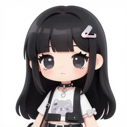 brutalist kawaii anime girl brutalist brutalist chibi kawaii anime