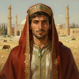 a personification of the country iran, highly detailed, digital painting, artstation, concept art, sharp focus, illustration, art by greg rutkowski and alphonse mucha