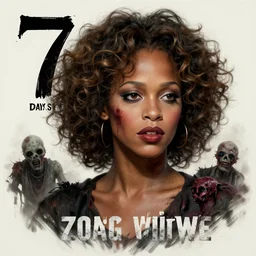 young whitney houston as a zombie, 7 days to die zombie, fine art, award winning, intricate, elegant, sharp focus, cinematic lighting, highly detailed, digital painting, 8 k concept art, art by guweiz and z. w. gu, masterpiece, trending on artstation, 8 k