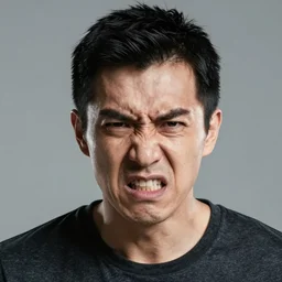 a very angry man