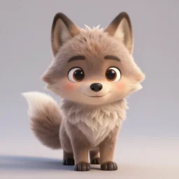 portrait character design a young cute fluffy wolf girl, style of maple story and zootopia, much fur, 3 d animation demo reel, portrait studio lighting by jessica rossier and brian froud and gaston bussiere