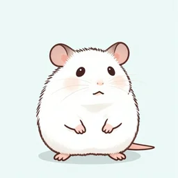 a cute fat rat