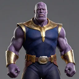 Dwayne johnson as Thanos, Full Render