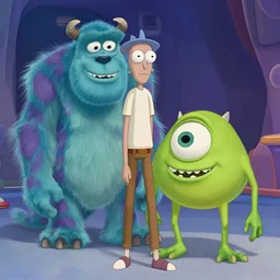film still of rick sanchez in the new scifi movie 4 k,,,,,,,,,,,,,,,,,,,,,,,,,,,,,,,,,,,,,,,,,,,,,,,, monsters inc