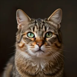 portrait of a cat by Wayne McLoughlin