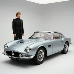 maserati tipo 1 5 1, cinematic 1 6 mm film, moebius and ralph mcquarrie film still, blade runner 2 0 4 9, knight rider kitt, alphonse mucha