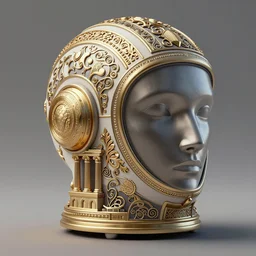 detailed portrait of a scifi gadget, filigree ornaments and greek architecture, artstation, beksinski, in africa, cinematic