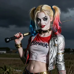 harley quinn, art by alain mauricet
