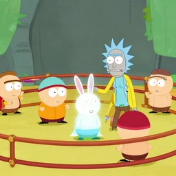 the south park episode where rick and morty expose harry potter's underground bunny - fighting ring.
