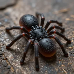 gummy candy spider, macro lens, 4k, high detail