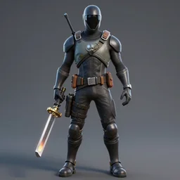 Fortnite Black bodyguard skin