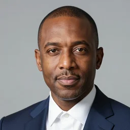 bill antedtu corporate portrait, professional profile photo, hyperreal photo portrait by jonathan yeo, by kehinde wiley, by craig wiley, by david dawson, professional studio lighting, detailed realistic facial features