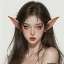 beautiful young goblin, highly detailed, digital painting, artstation, sharp focus, illustration, art by tan zi and ayanamikodon and alphonse mucha and wlop