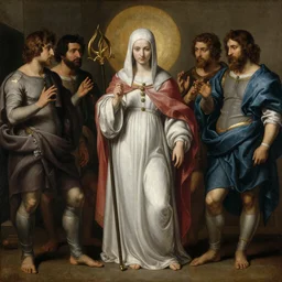 lovecraftian priestess by peregrino, tintoretto, van dyke, peter paul rubens, jean baptiste greuze, giovanni battista piazzetta, fayum, diego velazquez,