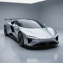 futuristic car, photorealistic