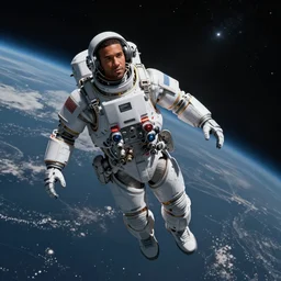 drake floating in space, highly intricate, hyper realistic, 8 k