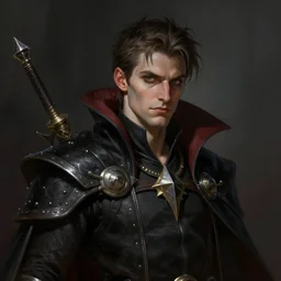 leonin vampire rogue, d & d character portrait, digital painting, trending on artstation, concept art, sharp focus, illustration, award winning photograph, art by artgerm, greg rutkowski, and magali villeneuve