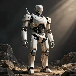robot by greg rutkowski
