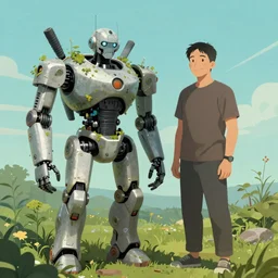 overgrown robot, android jones, victo ngai, greg simkins