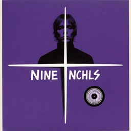 pretty hate machine nine inch nails, purple. album