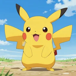pikachu as a human