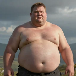 photo of a very obese todd howard