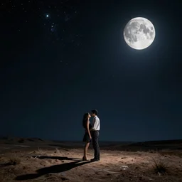 let's go to see the stars and the moon i'll fly far into space as long as i am with you