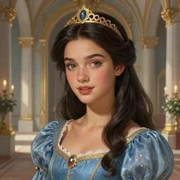beautiful young princess jasmin closeup, palace background, d & d, fantasy, elegant, highly detailed, digital painting, artstation, concept art, matte, sharp focus, illustration, art by artgerm and greg rutkowski and alphonse mucha