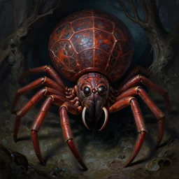 epic hyperdetailed portrait with of a haunting 🐙🕷 lurking in the shadows, highly detailed portrait, rococo, digital painting, artstation, concept art, smooth, head in sharp focus, artstation hq. intricate, elegant, art by wlop and artgerm and greg rutkowski and alphonse mucha and android jones and ernst haeckel and boris vallejo, deep colours