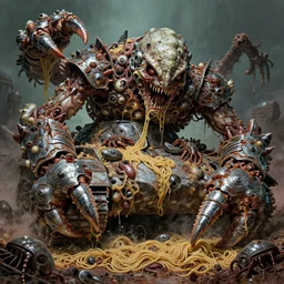 nightmare clawed year 8 0 0 0 army tanks made of mollusks chyme panzers destroyed, overturned by crustaceans made of hundreds of armored claws on mollusks dread, mucosal clustered in mollusk skin with chrome rugated rust noodles in primoridal slimes by boris vallejo, terror by francesco blanc, enric torres, by jack gaughan