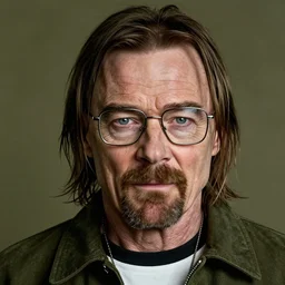 Live Action Still of Jared Leto dressed as and playing Walter White in Breaking Bad, real life, hyperrealistic, ultra realistic, realistic, highly detailed, epic, HD quality, 8k resolution, body and headshot, film still