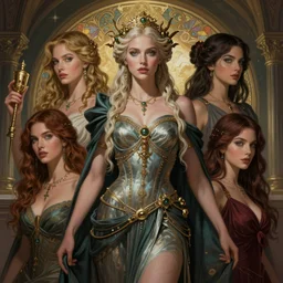 ultra realistic illustration, a stunningly beautiful greek gothic goddess of chaos played by jordyn jones and dove cameron and margot robbie and taylor swift and megan fox and adriana lima, intricate, elegant, highly detailed, digital painting, artstation, concept art, smooth, sharp focus, illustration, art by artgerm and greg rutkowski and alphonse mucha, cinematic lightning