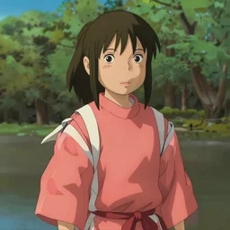 2 0 0 1 digital photo of chihiro as a real person in “ spirited away ”. photorealistic ; highly - detailed professional photography.