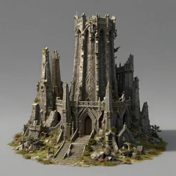matte painting of Isengard 4K detailed, artstation
