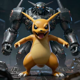 raichu against the machine, ratm, photorealistic, dark, rage, cinematic, perspective