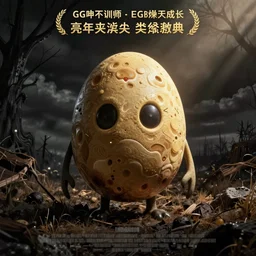egg monster, horror movie poster