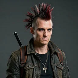 a high quality portrait photo of a future punk adventurer, by moebius and geof darrow, photorealistic, 8 k, artstation