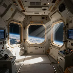space ship interior
