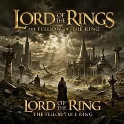 squaresoft pre - rendered concept art of lord of the rings : the fellowship of the ring