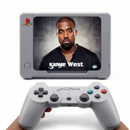 Gameplay of a cancelled Kanye West Game for the Playstation 1